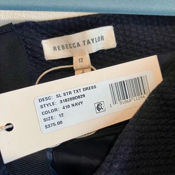 NWT Rebecca Taylor Dress- size 12 - Picture 4 of 5